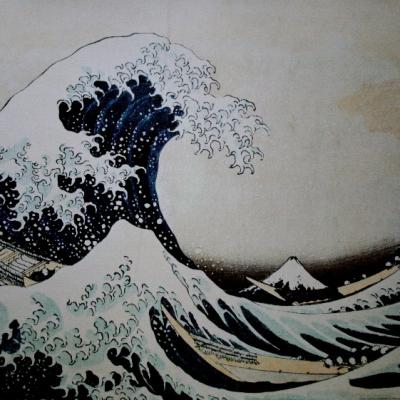 Hokusai grande vague